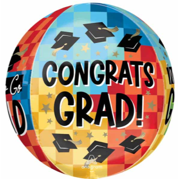 Picture of 16'' FOIL - WAY TO GO GRAD ORBZ