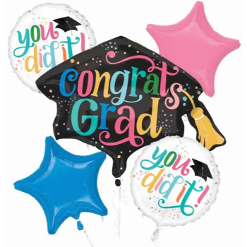 Picture of 28" FOIL - FOLLOW YOUR DREAMS BOUQUET