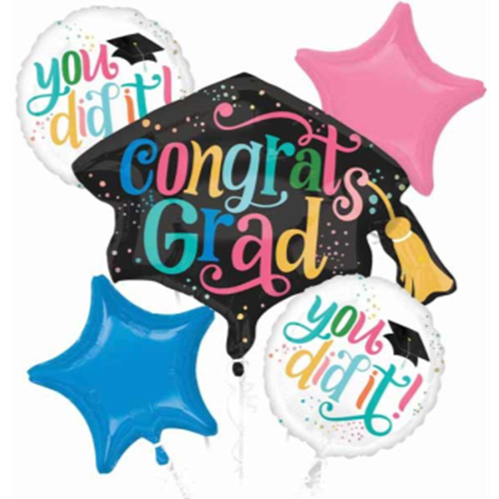 Picture of 28" FOIL - FOLLOW YOUR DREAMS BOUQUET