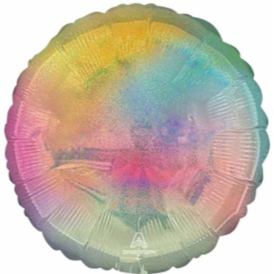 Picture of 18" FOIL - PASTEL STARBUST OMBRE ROUND