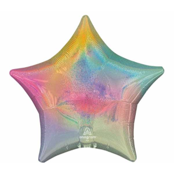 Picture of 18" FOIL - PASTEL STARDUST OMBRE HOLO STAR