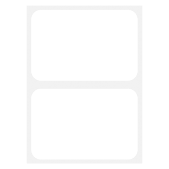 Image sur NAME TAG - PLAIN WHITE        