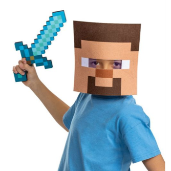 Picture of MINECRAFT DRESS UP KIT - MASK AND SWORD
