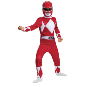 Image de RED RANGER MIGHTY MORPHIN COSTUME - KIDS MED