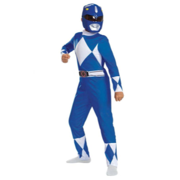 Image de BLUE RANGER MIGHTY MORPHIN COSTUME - KIDS MED