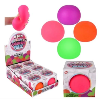 Picture of FAVOUR - 4" Marshmallow Neon Squishy Ball