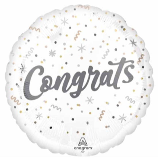 Image sur 18" FOIL - ELEGANT CONGRATS