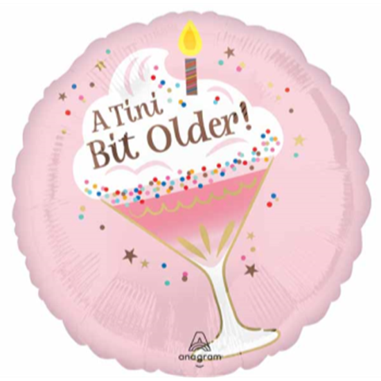 Image sur 18" FOIL - A TINI BIT OLDER HBD