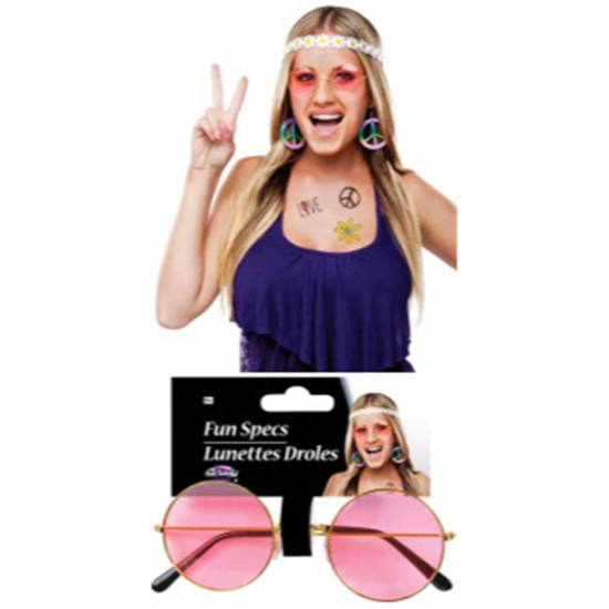 Picture of 60's - ROUND HIPPIE FUN SPECS