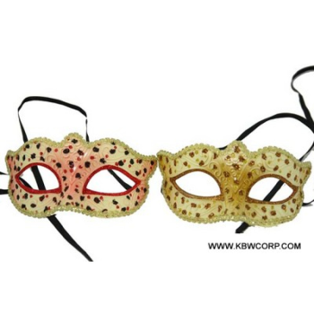 Picture of MASK - Gold Leopard Masquerade Mask