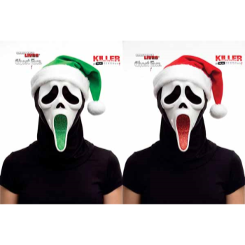 Picture of GHOSTFACE - GLITTER SANTA MASK