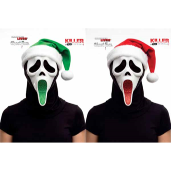 Picture of GHOSTFACE - GLITTER SANTA MASK