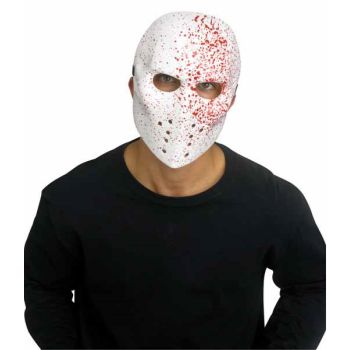Picture of MASK - HOCKEY PUNISHER MASK WHITE WITH BLOOD
