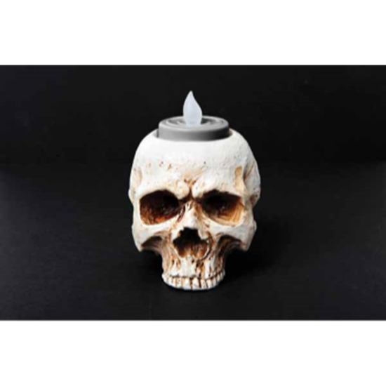 Image sur SKULL RESIN TEA LIGHT HOLDERS