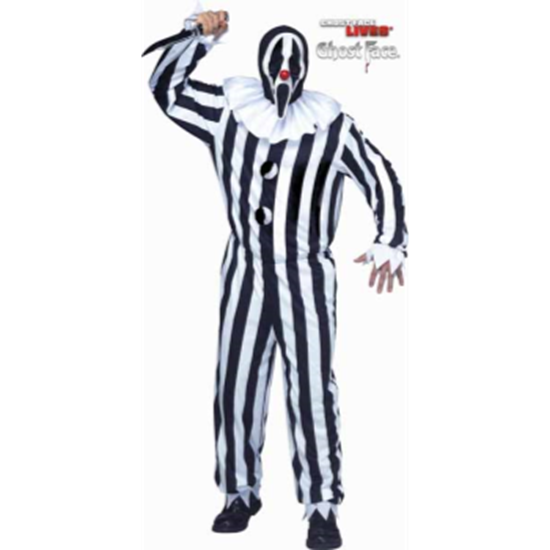 Picture of GHOST FACE CIRCUS CLOWN - ADULT COSTUME