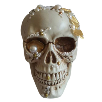 Image de SKULL WITH DIAMONDS DECOR