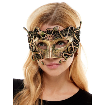 Picture of MASK - Woodland Snake Half Face Mask