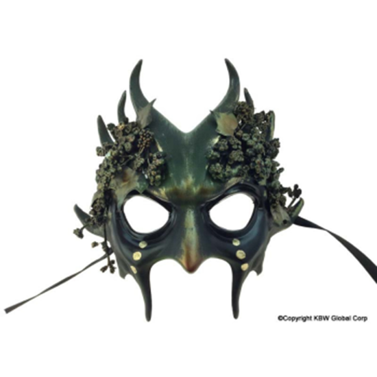 Picture of MASK - Woodland Demon Horned Mask