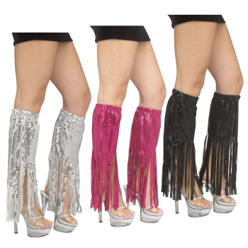 Picture of 70's - DISCO BOOT COVERS - SILVER