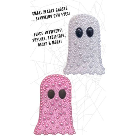 Picture of DECOR - GEMSTONE GHOSTS - WHITE