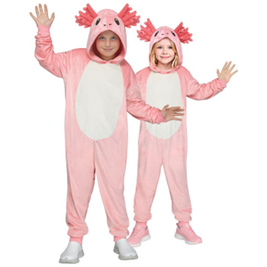 Picture of E-Z Onesie Axolotl - Child MEDIUM