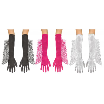 Picture of 20's - FRINGE GLOVES - BLACK