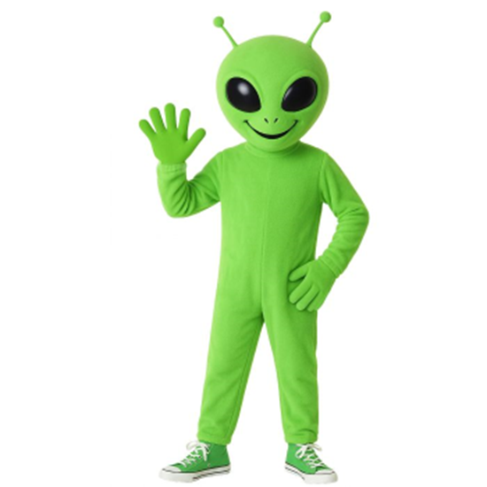 Picture of Li'l Green Alien Man - Child Large