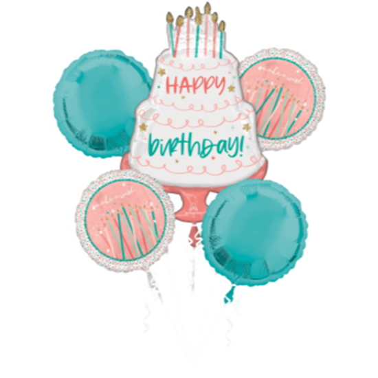 Image sur HAPPY CAKE DAY BIRTHDAY BOUQUET