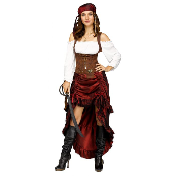 Image de PIRATE QUEEN - ADULT MED/LARGE