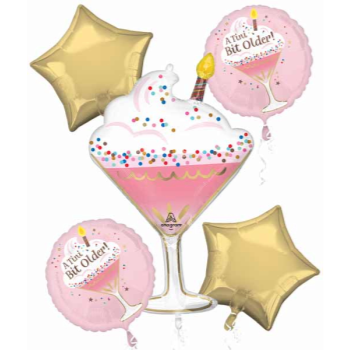 Image de A TINI BIT OLDER BIRTHDAY BALLOON BOUQUET