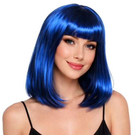Image sur WIG - LONG BOB - ROYAL BLUE