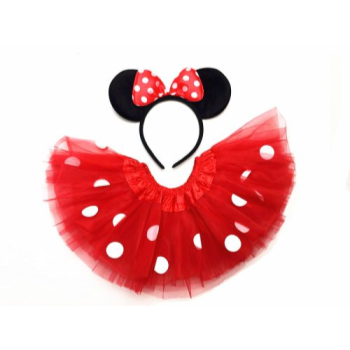 Image de ANIMALS - Baby Minnie Tutu Set Red One Size Fits 1-3
